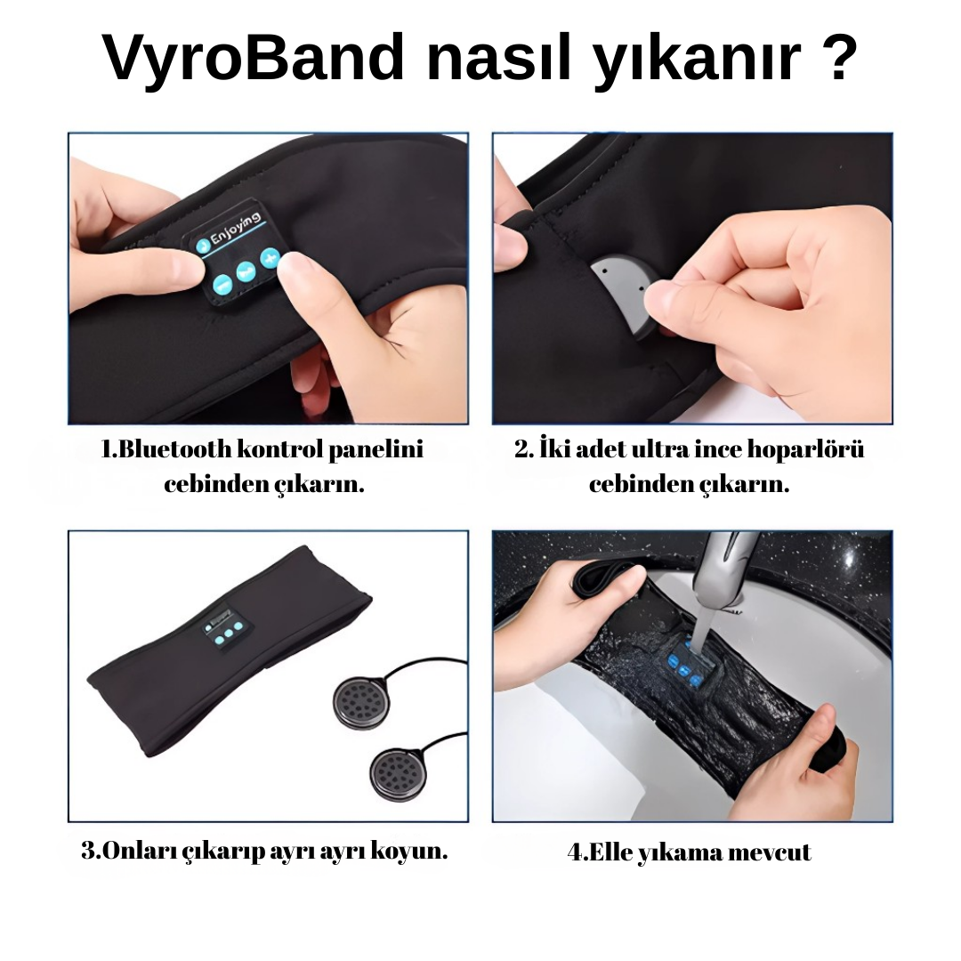 VyroBand-Bluetooth Kafa Bandı